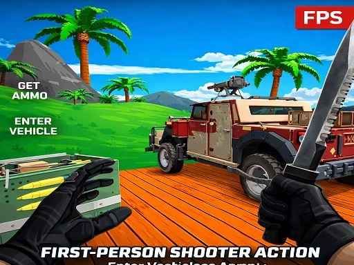 Blocky Zombie Shooting - 5566bet