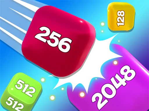 Chain Cube 2048 3D Merge Game - 5566bet