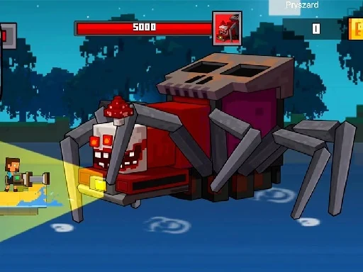 Pirate Block Craft Monster Shooter - 5566bet