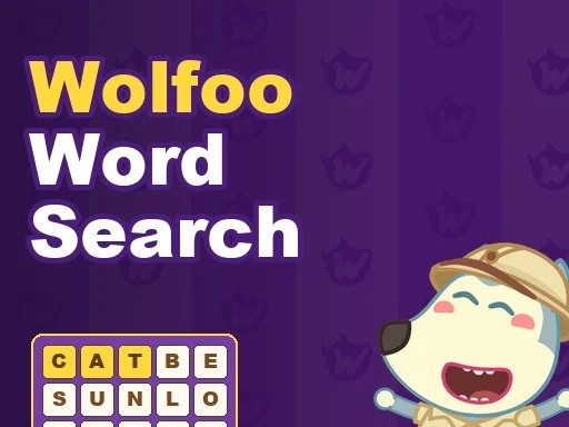 Wolfoo Word Search - 5566bet