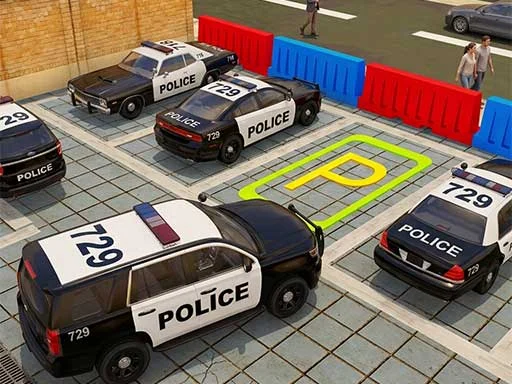 3D Police Car Parking - 5566bet