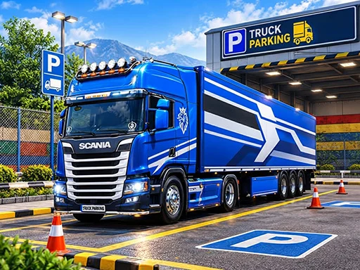 Euro Truck Parking Game - 5566bet