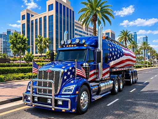 American Truck Driver Game - 5566bet