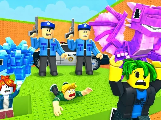 Escape Police for Brainrots - 5566bet