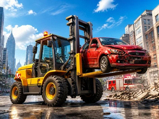 City Rescue Forklift Simulator - 5566bet
