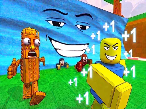 Obby Tsunami Runner - 5566bet